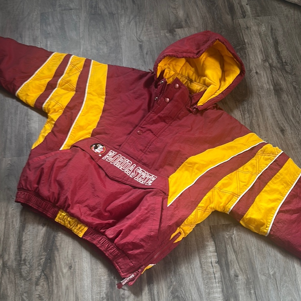 Florida State Seminoles VINTAGE 1990s 90s Men’s Starter Jacket MINT CONDITION